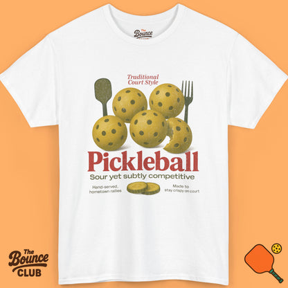 Retro Pickleball Food Shirt