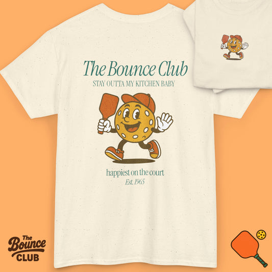 The Bounce Club Pickleball Mascot Shirt