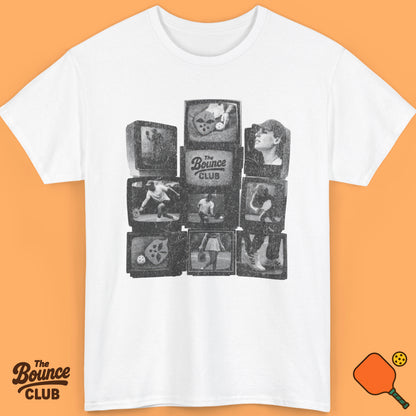 Retro TV Sets Pickleball Shirt