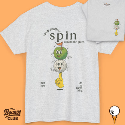 Spin Around The Green Golf Shirt