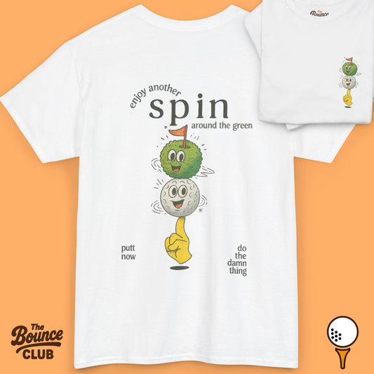 Spin Around The Green Golf Shirt