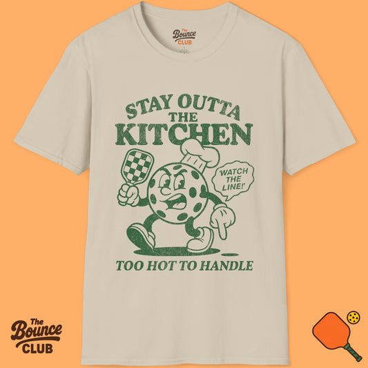 Stay Outta The Kitchen Pickleball T-Shirt