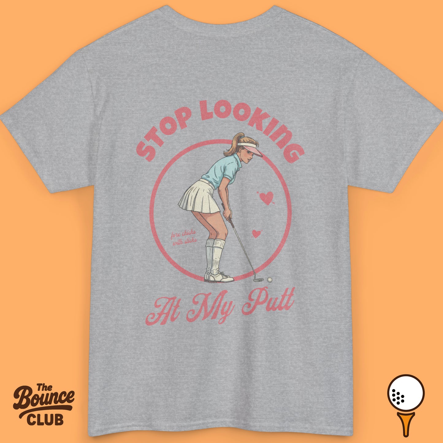 Stop Looking At My Putt Cute Golf Shirt