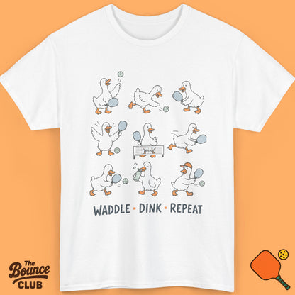 Waddle Dink Repeat Pickleball Shirt