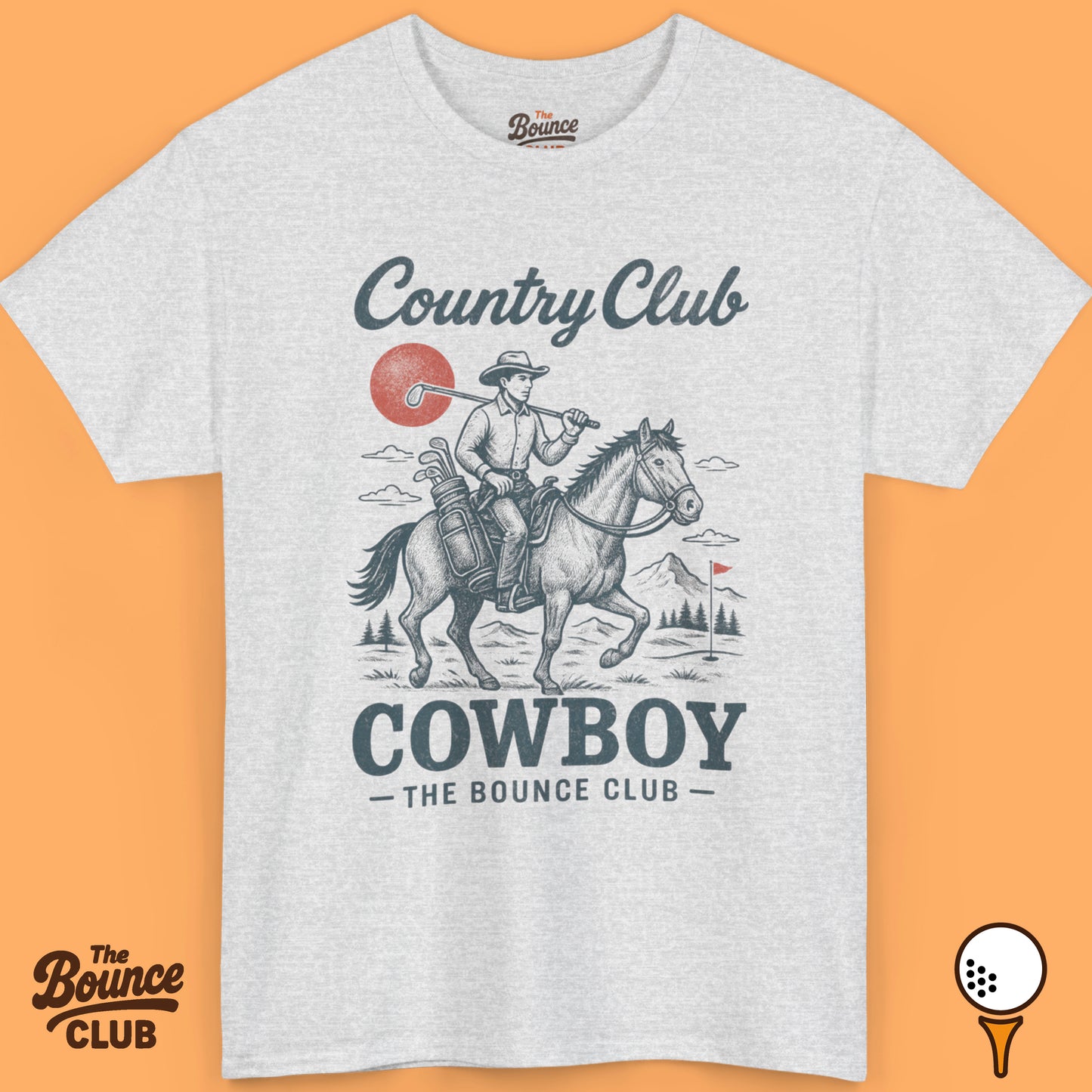Country Club Cowboy Golf Shirt