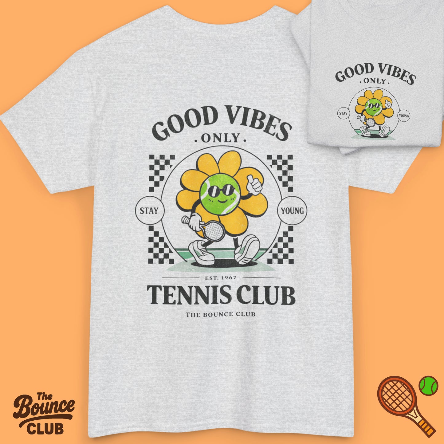 Good Vibes Only Tennis Shirt