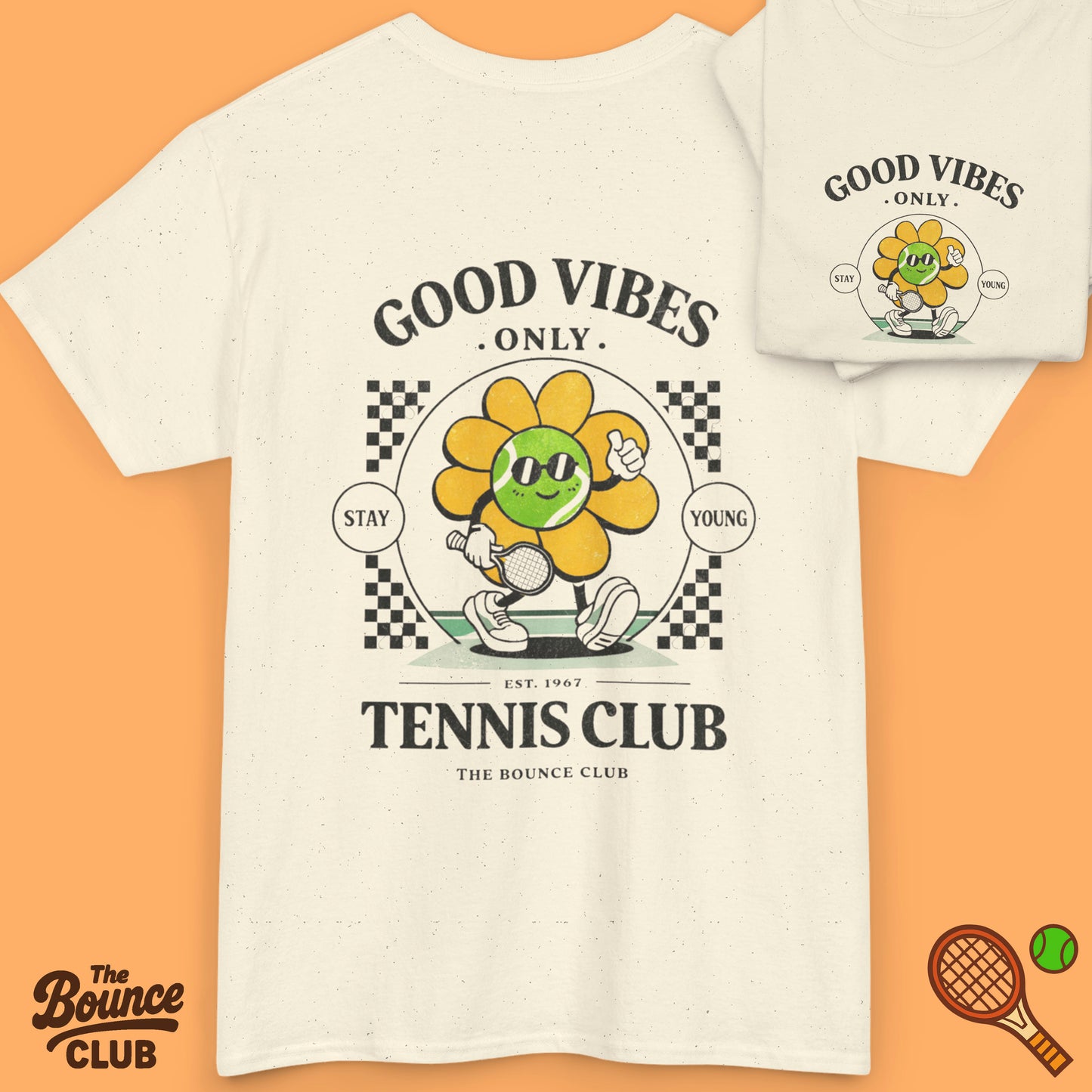Good Vibes Only Tennis Shirt