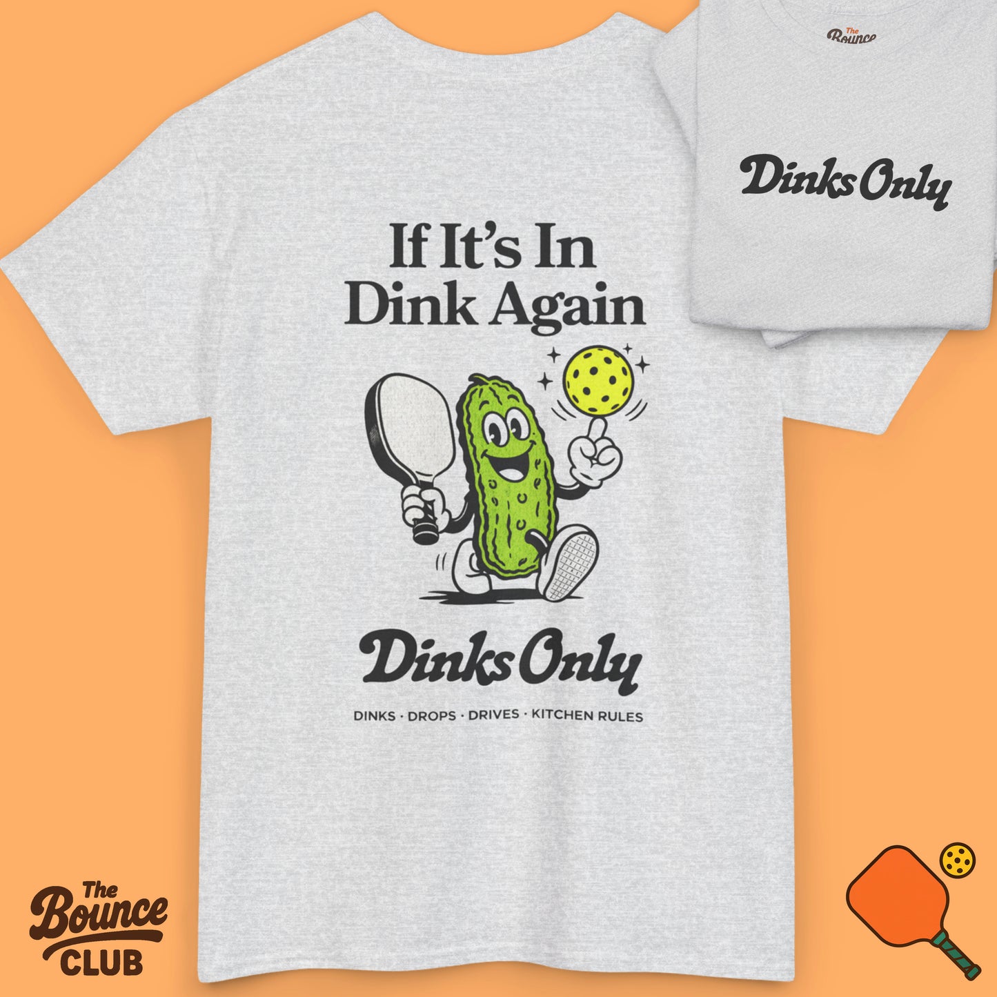 Dinks Only Pickleball Shirt