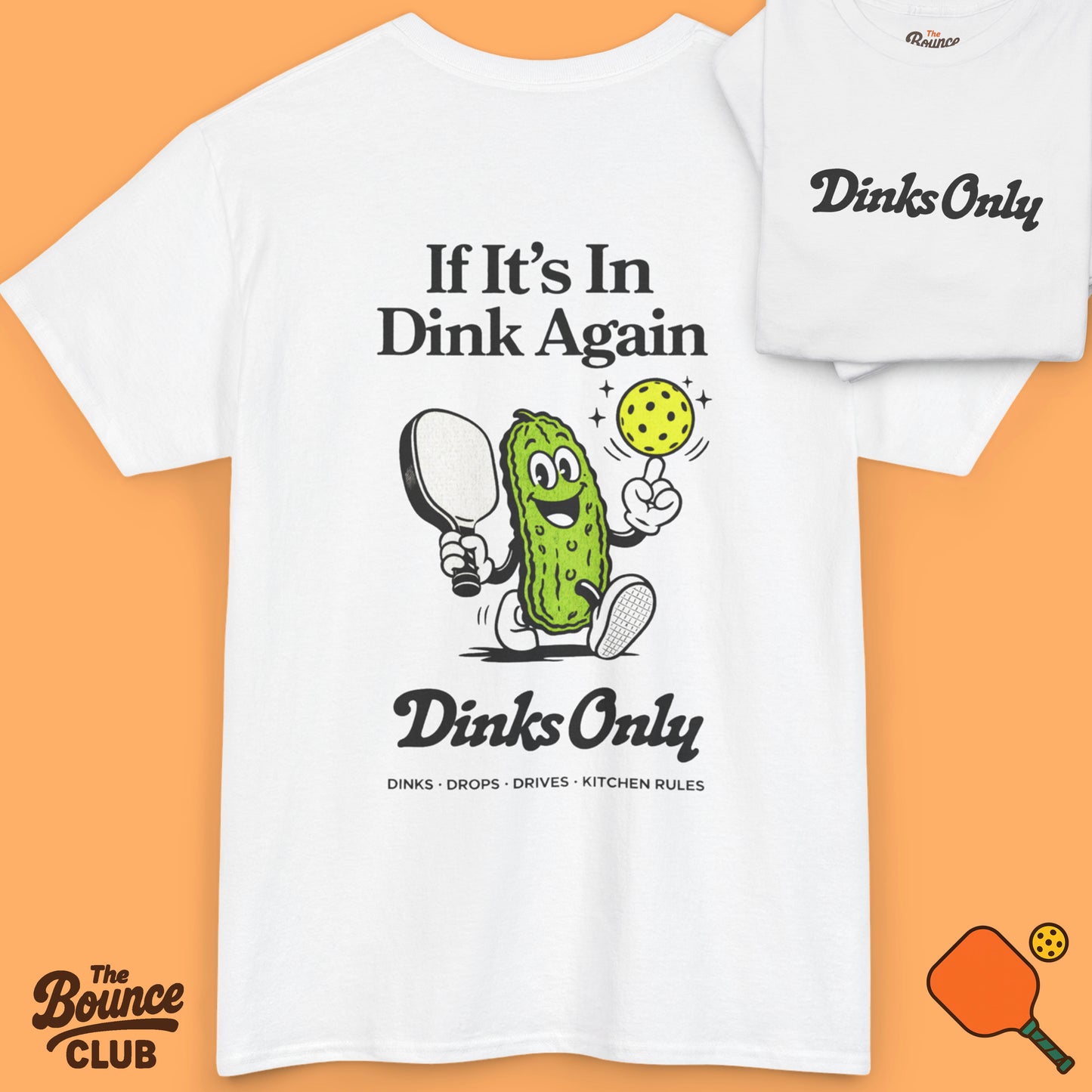 Dinks Only Pickleball Shirt