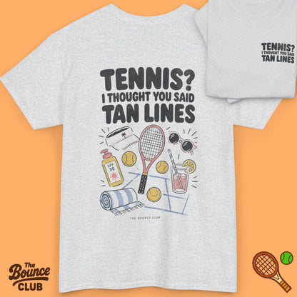 Tan Lines Tennis Shirt