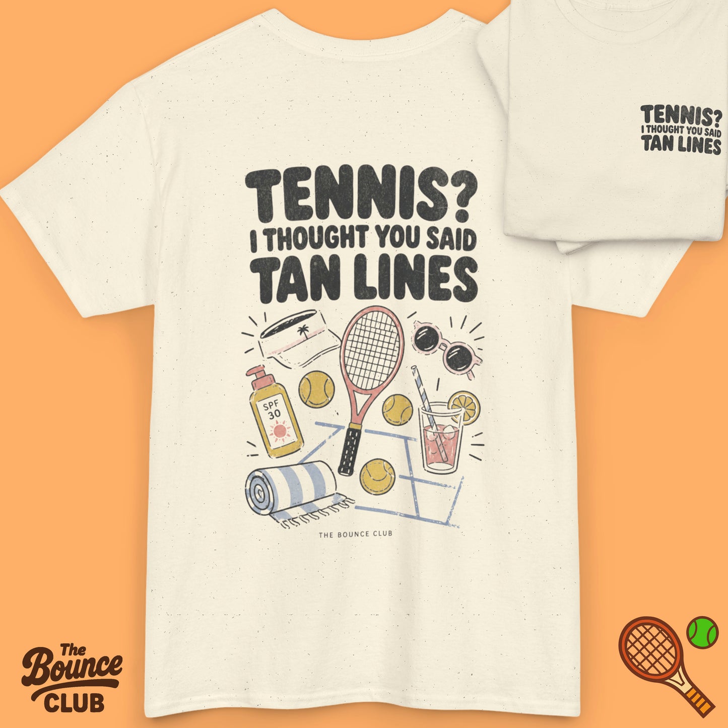 Tan Lines Tennis Shirt