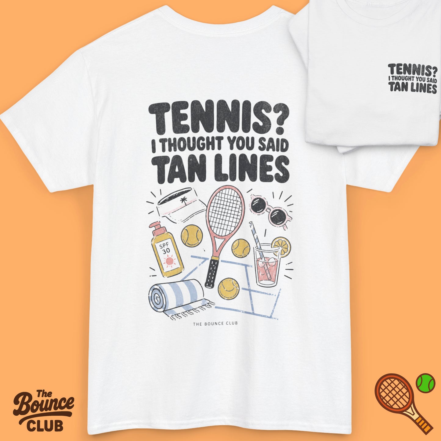 Tan Lines Tennis Shirt