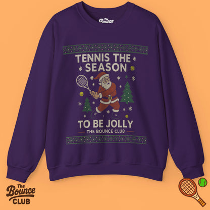 Tennis The Season Ugly Christmas Sweatshirt