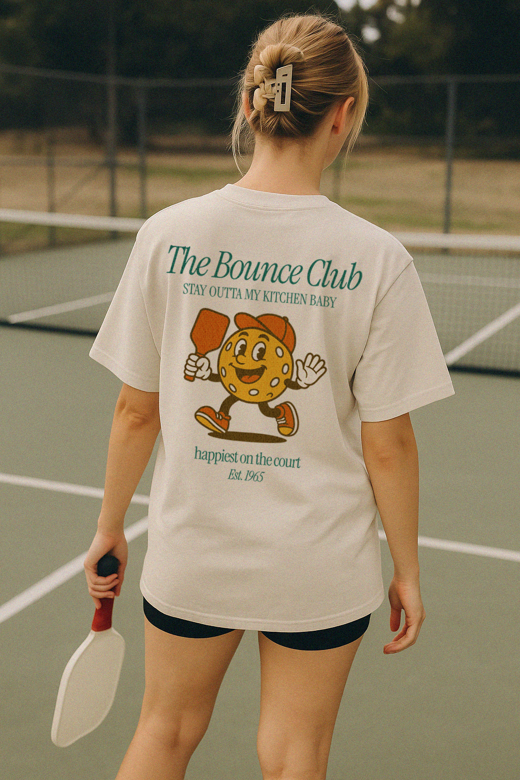 The Bounce Club Pickleball Mascot Shirt