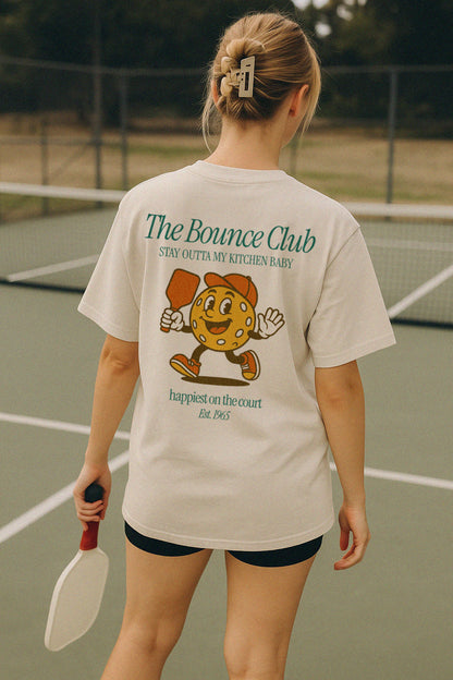 The Bounce Club Pickleball Mascot Shirt